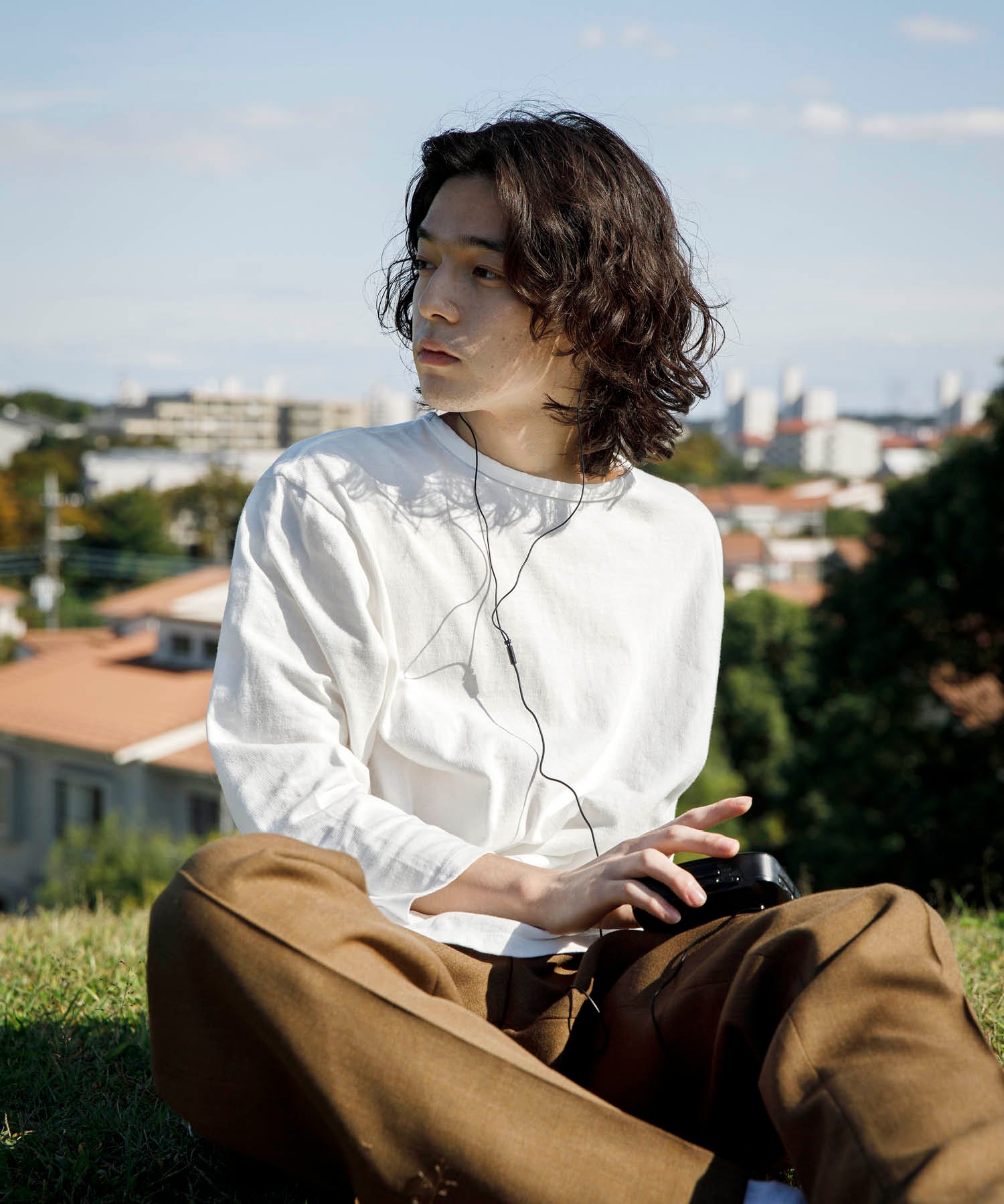 Recycle Organic Cotton 4/5 Sleeve | リサイクルオーガニックコットン 4/5スリーブ | 日本製 | 吊り編み