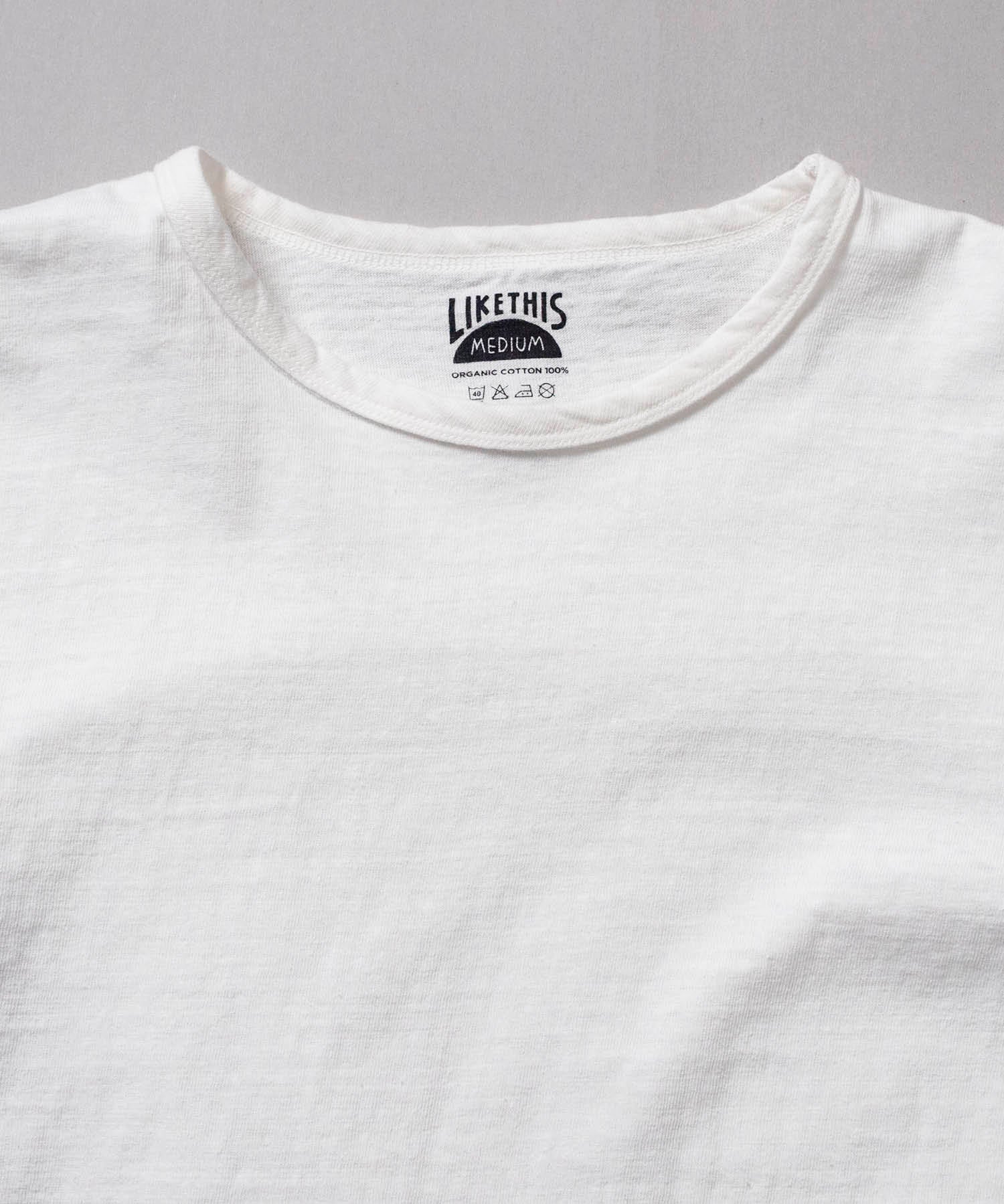 Recycle Organic Cotton 4/5 Sleeve | リサイクルオーガニックコットン 4/5スリーブ | 日本製 | 吊り編み