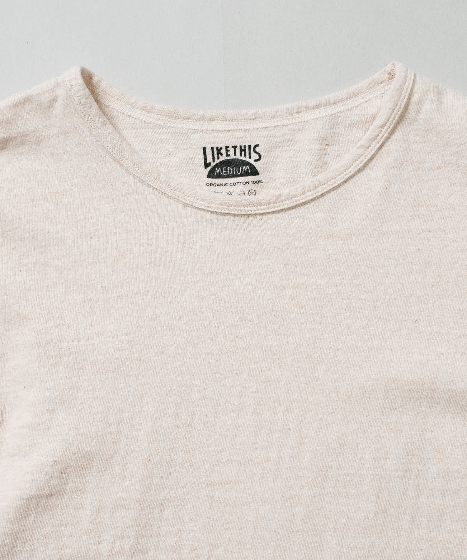 Recycle Organic Cotton 4/5 Sleeve | リサイクルオーガニックコットン 4/5スリーブ | 日本製 | 吊り編み