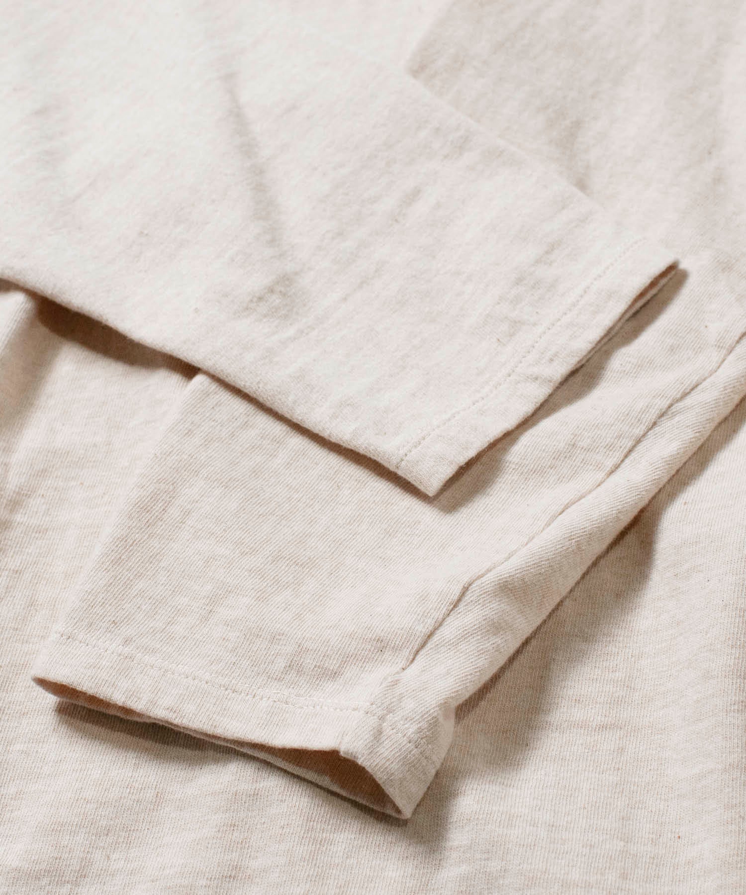 Recycle Organic Cotton 4/5 Sleeve | リサイクルオーガニックコットン 4/5スリーブ | 日本製 | 吊り編み