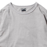 Recycle Organic Cotton Bamboo Charcoal Dye 4/5 Sleeve | リサイクルオーガニックコットン竹炭染め4/5スリーブ | 吊り編み | 草木染め