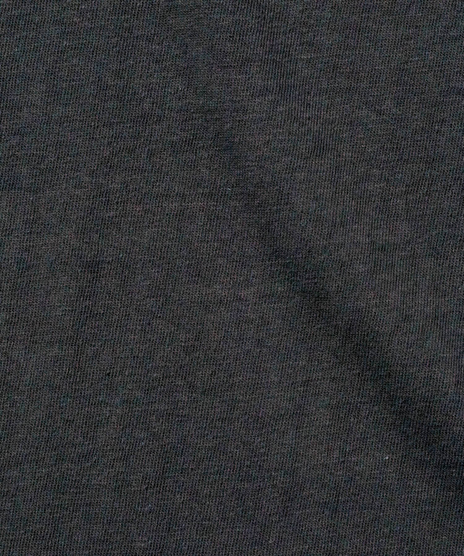 Recycle Organic Cotton Bamboo Charcoal Dye 4/5 Sleeve | リサイクルオーガニックコットン竹炭染め4/5スリーブ | 吊り編み | 草木染め