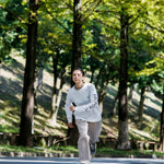 Recycle Organic Cotton Bamboo Charcoal Dye Long Sleeve - Localize It | リサイクルオーガニックコットン 竹炭染めロングスリーブ  | 眞木孝輔 | KOSUKE MAKI