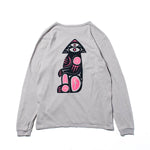 Recycle Organic Cotton Bamboo Charcoal Dye Long Sleeve - Motckun | リサイクルオーガニックコットン 竹炭染めロングスリーブ | 清水将司 | MASASHI SHIMIZU