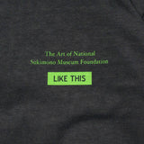 Recycle Organic Cotton Bamboo Charcoal Dye Long Sleeve - Motckun | リサイクルオーガニックコットン 竹炭染めロングスリーブ | 清水将司 | MASASHI SHIMIZU