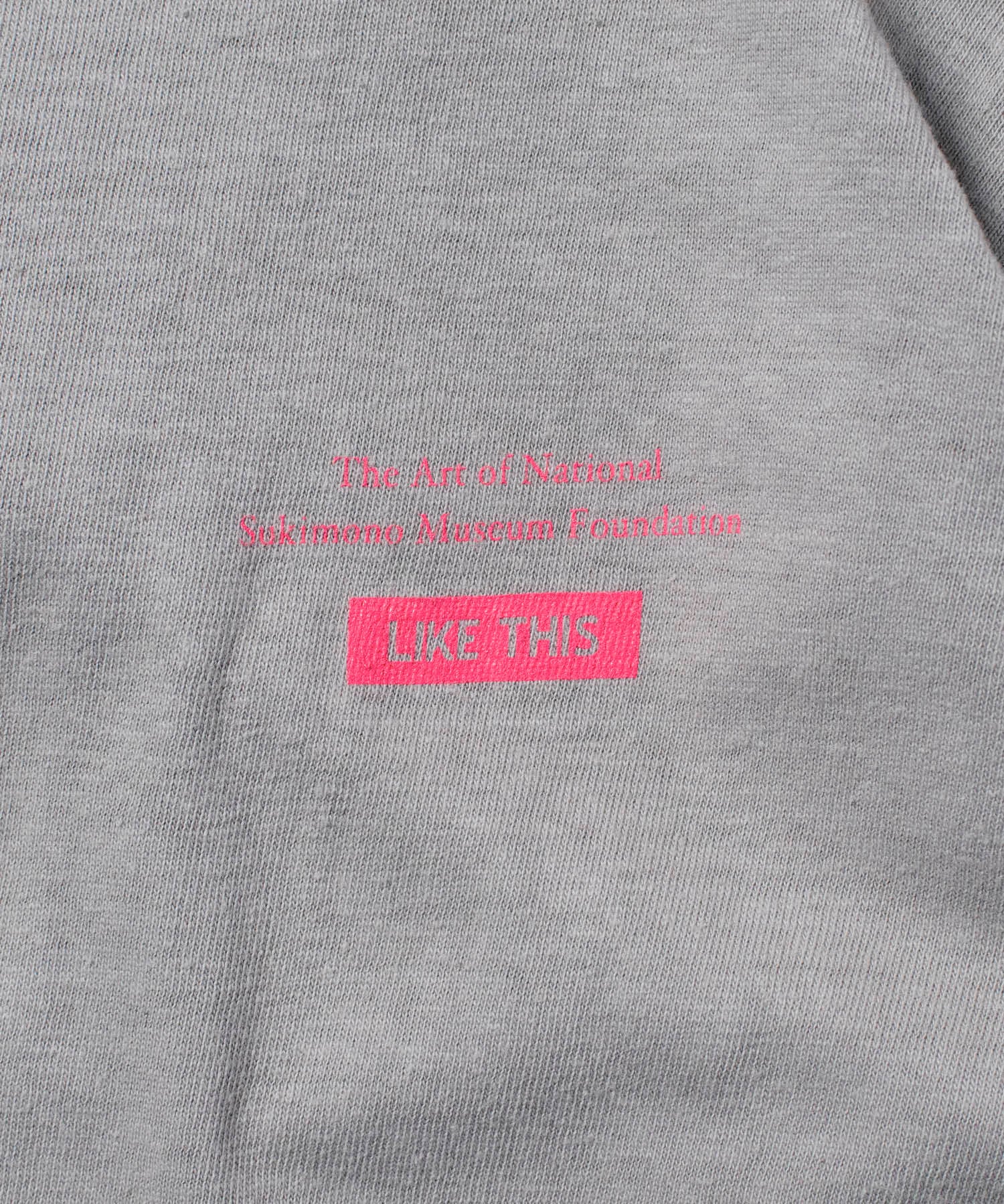 Recycle Organic Cotton Bamboo Charcoal Dye Long Sleeve - Motckun | リサイクルオーガニックコットン 竹炭染めロングスリーブ | 清水将司 | MASASHI SHIMIZU