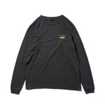 Recycle Organic Cotton Bamboo Charcoal Dye Long Sleeve - Motckun | リサイクルオーガニックコットン 竹炭染めロングスリーブ | 清水将司 | MASASHI SHIMIZU