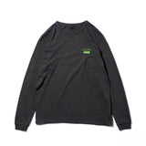 Recycle Organic Cotton Bamboo Charcoal Dye Long Sleeve - Motckun | リサイクルオーガニックコットン 竹炭染めロングスリーブ | 清水将司 | MASASHI SHIMIZU