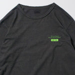 Recycle Organic Cotton Bamboo Charcoal Dye Long Sleeve - Motckun | リサイクルオーガニックコットン 竹炭染めロングスリーブ | 清水将司 | MASASHI SHIMIZU