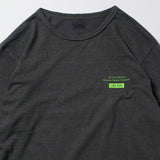 Recycle Organic Cotton Bamboo Charcoal Dye Long Sleeve - Motckun | リサイクルオーガニックコットン 竹炭染めロングスリーブ | 清水将司 | MASASHI SHIMIZU