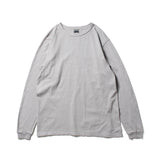 Recycle Organic Cotton Bamboo Charcoal Dye Long Sleeve | リサイクルオーガニックコットン竹炭染めロングスリーブ | 吊り編み | 草木染め