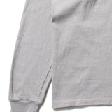 Recycle Organic Cotton Bamboo Charcoal Dye Long Sleeve | リサイクルオーガニックコットン竹炭染めロングスリーブ | 吊り編み | 草木染め