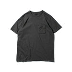 Recycle Organic Cotton Bamboo Charcoal Dye Pocket Tee - Rowokaru | リサイクルオーガニックコットン 竹炭染めポケットTシャツ | ボタニカルダイ | 草木染め