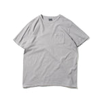 Recycle Organic Cotton Bamboo Charcoal Dye Pocket Tee - Rowokaru | リサイクルオーガニックコットン 竹炭染めポケットTシャツ | ボタニカルダイ | 草木染め
