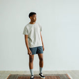 Recycle Organic Cotton Bamboo Charcoal Dye Pocket Tee | リサイクルオーガニックコットン 竹炭染めポケットTシャツ | ボタニカルダイ | 草木染め