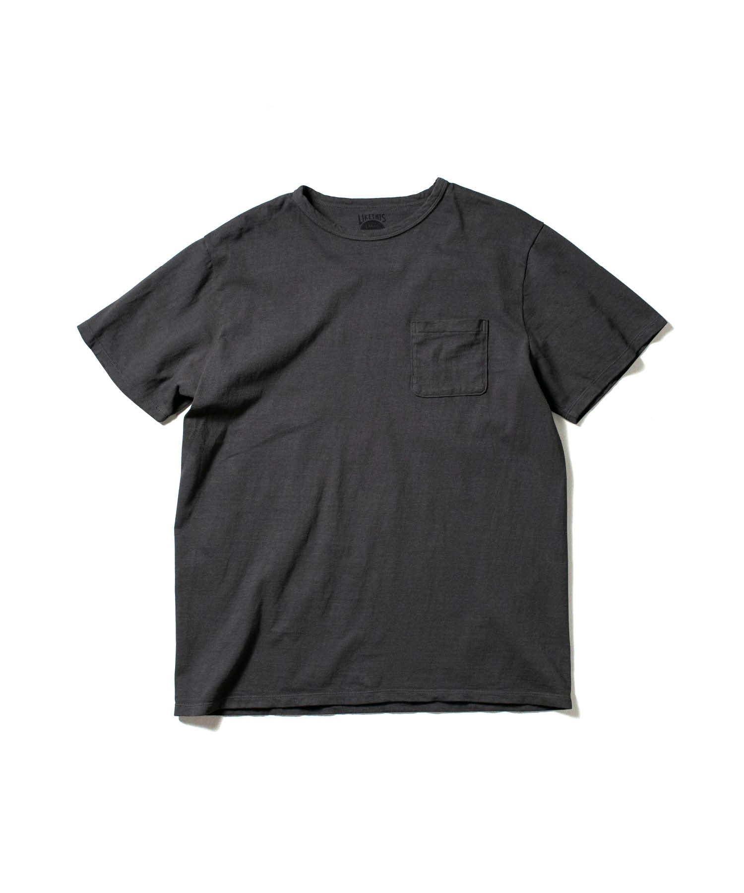 Recycle Organic Cotton Bamboo Charcoal Dye Pocket Tee | リサイクルオーガニックコットン 竹炭染めポケットTシャツ | ボタニカルダイ | 草木染め