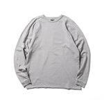 Recycle Organic Cotton Bamboo Charcoal Dye Raglan Sleeve | リサイクルオーガニックコットン竹炭染めラグランスリーブ | 吊り編み | 草木染め