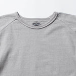 Recycle Organic Cotton Bamboo Charcoal Dye Raglan Sleeve | リサイクルオーガニックコットン竹炭染めラグランスリーブ | 吊り編み | 草木染め