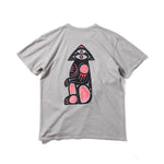 Recycle Organic Cotton Bamboo Charcoal Dye Tee - Motckun | リサイクルオーガニックコットン 竹炭染めTシャツ | ボタニカルダイ | 草木染め | MASASHI SHIMIZU