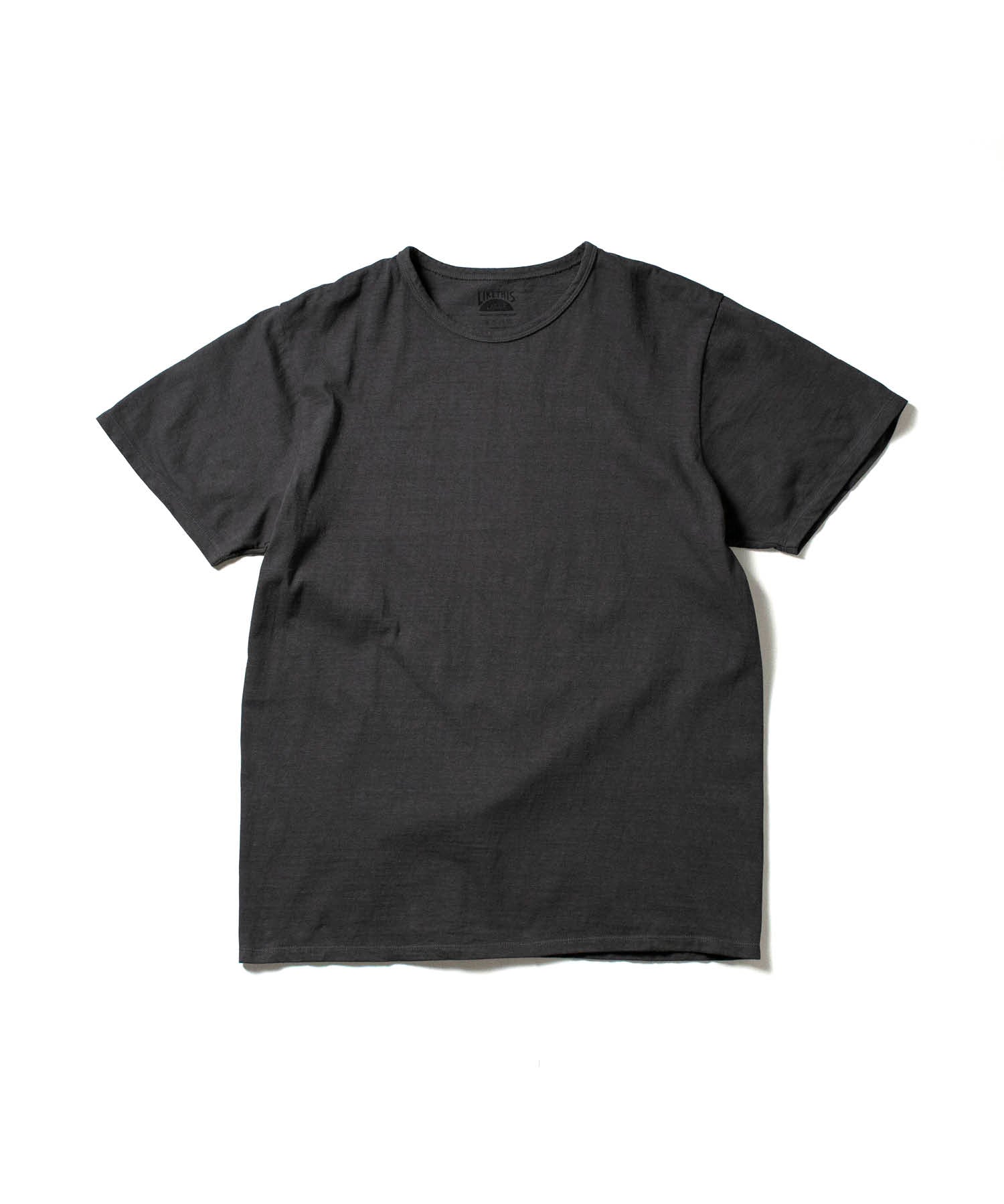 Recycle Organic Cotton Bamboo Charcoal Dye Tee | リサイクルオーガニックコットン 竹炭染めTシャツ | ボタニカルダイ | 草木染め