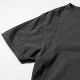 Recycle Organic Cotton Bamboo Charcoal Dye Tee | リサイクルオーガニックコットン 竹炭染めTシャツ | ボタニカルダイ | 草木染め