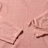 Recycle Organic Cotton Bayberry Dye 4/5 Sleeve | リサイクルオーガニックコットンヤマモモ染め4/5スリーブ | 吊り編み | 草木染め
