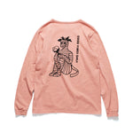 Recycle Organic Cotton Bayberry Dye Long Sleeve - Mummy Pappy | リサイクルオーガニックコットン ヤマモモ染めロングスリーブ | 清水将司 | MASASHI SHIMIZU