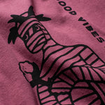 Recycle Organic Cotton Bayberry Dye Long Sleeve - Mummy Pappy | リサイクルオーガニックコットン ヤマモモ染めロングスリーブ | 清水将司 | MASASHI SHIMIZU