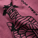 Recycle Organic Cotton Bayberry Dye Long Sleeve - Mummy Pappy | リサイクルオーガニックコットン ヤマモモ染めロングスリーブ | 清水将司 | MASASHI SHIMIZU