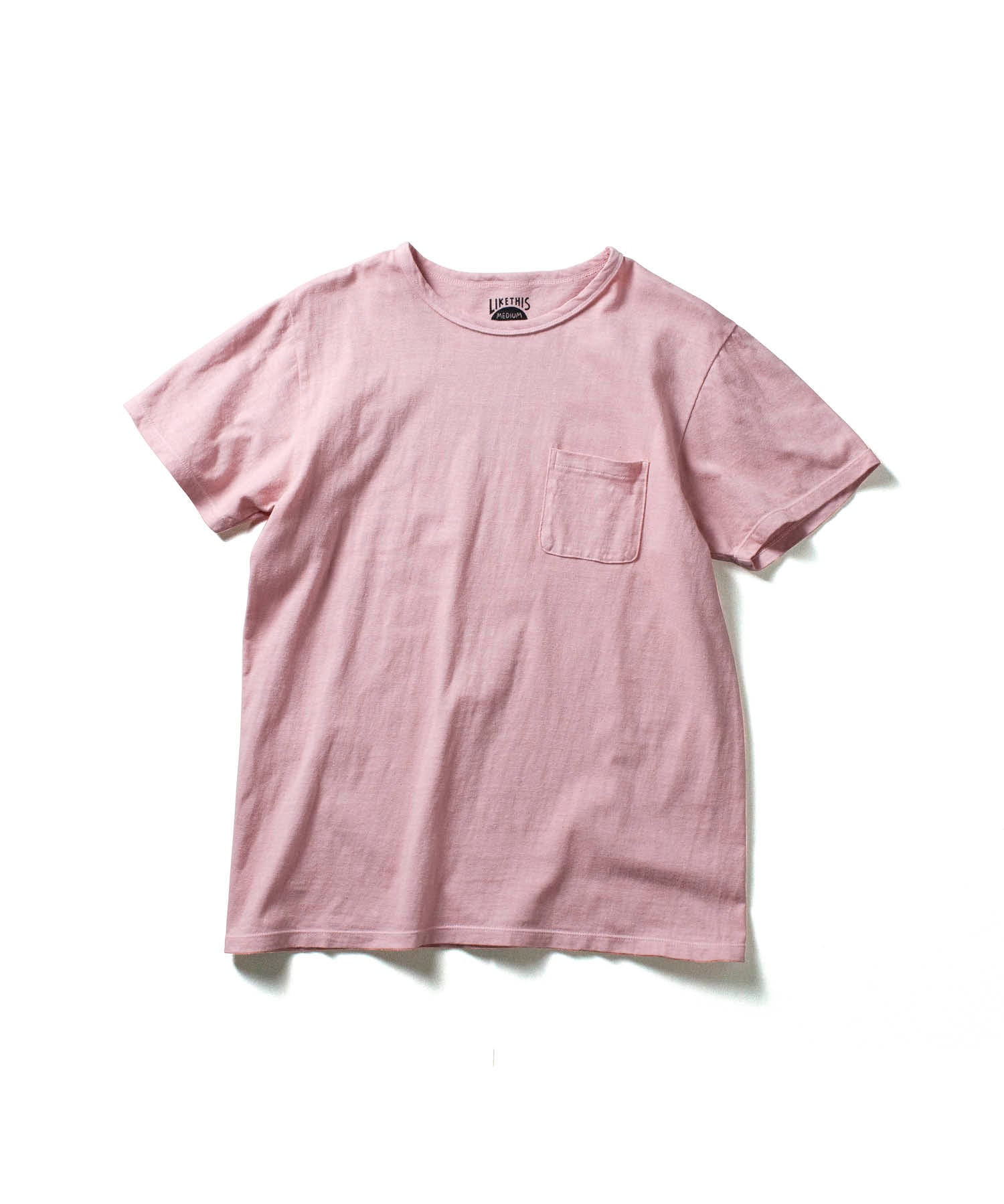 Recycle Organic Cotton Bayberry Dye Pocket Tee | リサイクルオーガニックコットン ヤマモモ染めポケットTシャツ | ボタニカルダイ | 草木染め