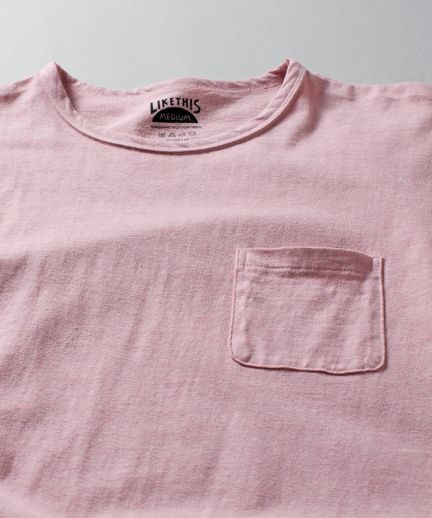 Recycle Organic Cotton Bayberry Dye Pocket Tee | リサイクルオーガニックコットン ヤマモモ染めポケットTシャツ | ボタニカルダイ | 草木染め