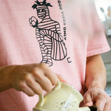 Recycle Organic Cotton Bayberry Dye Tee - Mummy Pappy | リサイクルオーガニックコットン ヤマモモ染めTシャツ | ボタニカルダイ | 草木染め | 清水将司 | MASASHI SHIMIZU