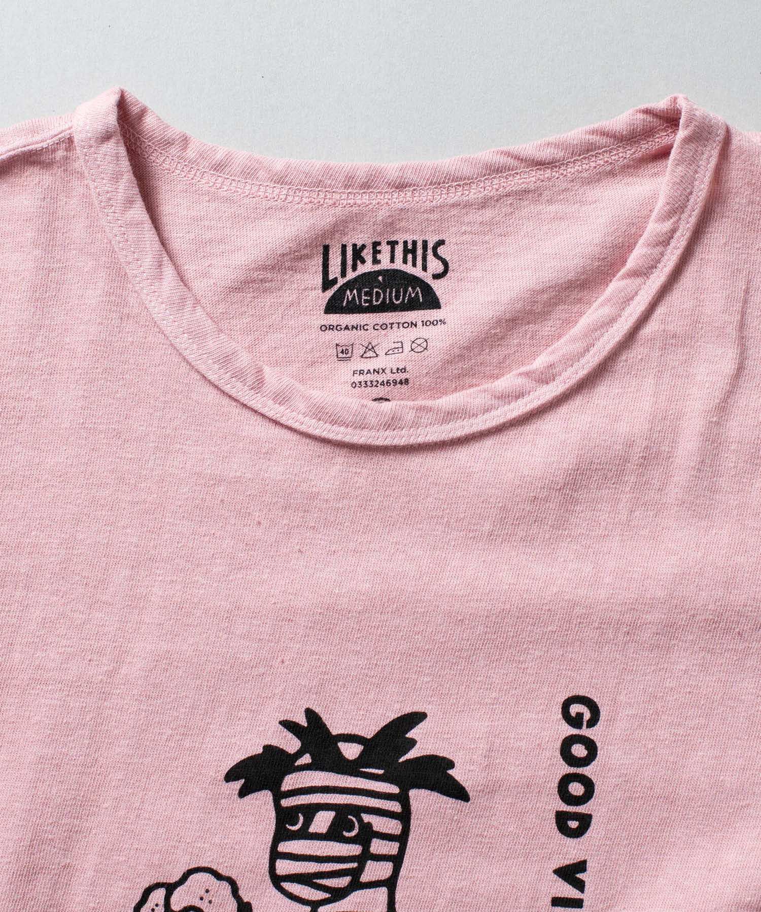 Recycle Organic Cotton Bayberry Dye Tee - Mummy Pappy | リサイクルオーガニックコットン ヤマモモ染めTシャツ | ボタニカルダイ | 草木染め | 清水将司 | MASASHI SHIMIZU