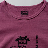 Recycle Organic Cotton Bayberry Dye Tee - Mummy Pappy | リサイクルオーガニックコットン ヤマモモ染めTシャツ | ボタニカルダイ | 草木染め | 清水将司 | MASASHI SHIMIZU