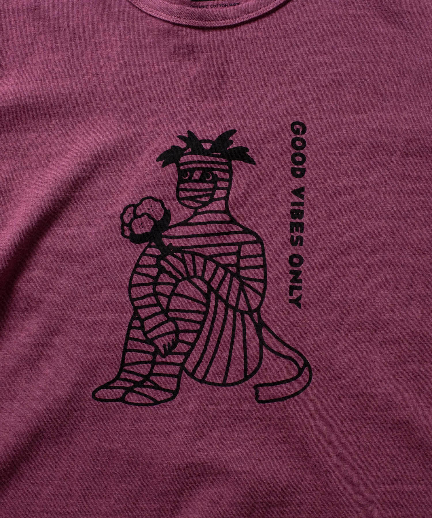 Recycle Organic Cotton Bayberry Dye Tee - Mummy Pappy | リサイクルオーガニックコットン ヤマモモ染めTシャツ | ボタニカルダイ | 草木染め | 清水将司 | MASASHI SHIMIZU