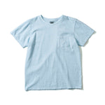 Recycle Organic Cotton Harlequin Glory Bower Dye Pocket Tee | リサイクルオーガニックコットン クサギ染めポケットTシャツ | ボタニカルダイ | 草木染め