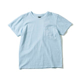 Recycle Organic Cotton Harlequin Glory Bower Dye Pocket Tee | リサイクルオーガニックコットン クサギ染めポケットTシャツ | ボタニカルダイ | 草木染め