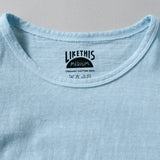 Recycle Organic Cotton Harlequin Glory Bower Dye Tee | リサイクルオーガニックコットン クサギ染めTシャツ | ボタニカルダイ | 草木染め