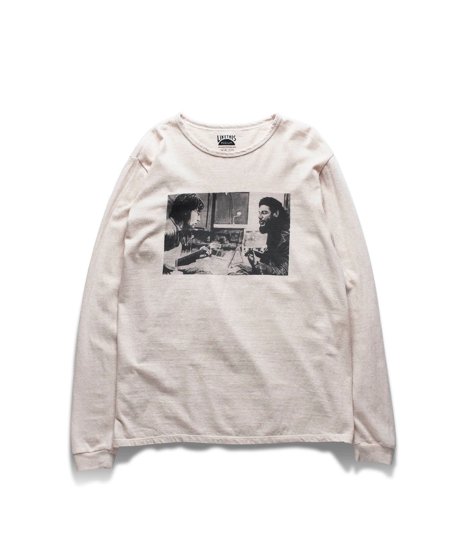 Recycle Organic Cotton Long Sleeve - Dreamers | リサイクルオーガニックコットンロングスリーブ | 吊り編み | 田中源太 | GENTA TANAKA