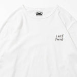 Recycle Organic Cotton Long Sleeve - Localize It | リサイクルオーガニックコットン ロングスリーブ  | 眞木孝輔 | KOSUKE MAKI