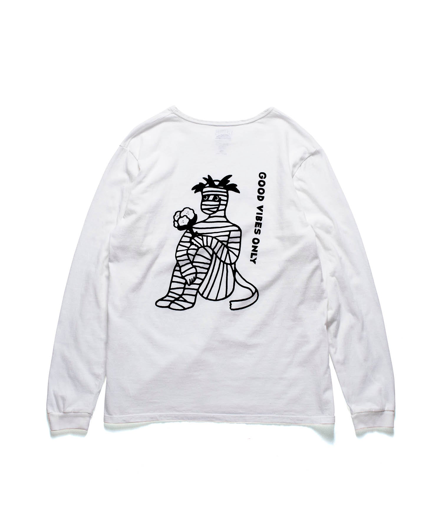 Recycle Organic Cotton Long Sleeve - Mummy Pappy | リサイクルオーガニックコットン ロングスリーブ | 清水将司 | MASASHI SHIMIZU