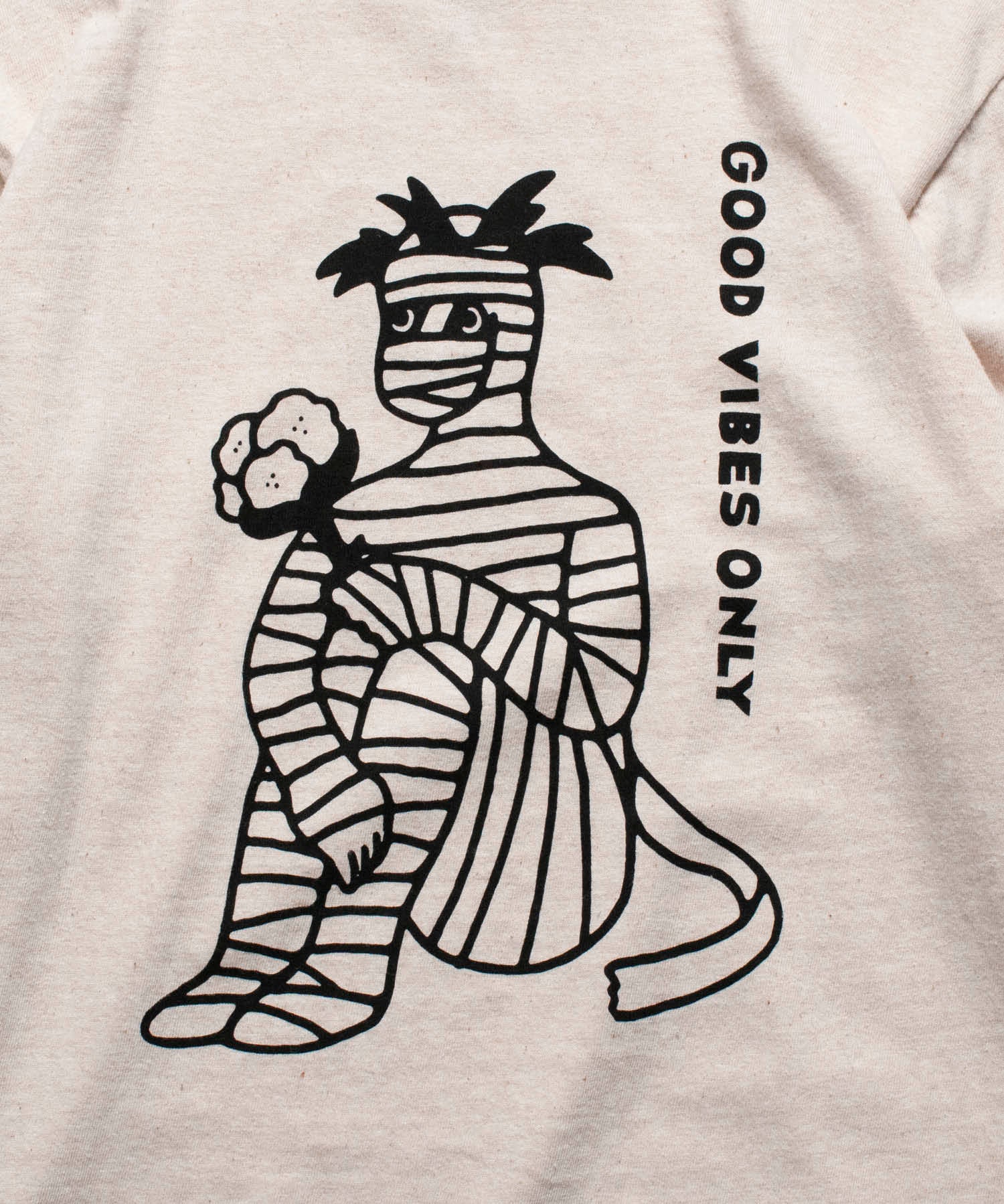 Recycle Organic Cotton Long Sleeve - Mummy Pappy | リサイクルオーガニックコットン ロングスリーブ | 清水将司 | MASASHI SHIMIZU