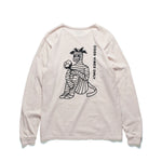 Recycle Organic Cotton Long Sleeve - Mummy Pappy | リサイクルオーガニックコットン ロングスリーブ | 清水将司 | MASASHI SHIMIZU