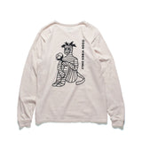 Recycle Organic Cotton Long Sleeve - Mummy Pappy | リサイクルオーガニックコットン ロングスリーブ | 清水将司 | MASASHI SHIMIZU