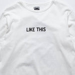 Recycle Organic Cotton Long Sleeve - Mummy Pappy | リサイクルオーガニックコットン ロングスリーブ | 清水将司 | MASASHI SHIMIZU