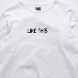 Recycle Organic Cotton Long Sleeve - Mummy Pappy | リサイクルオーガニックコットン ロングスリーブ | 清水将司 | MASASHI SHIMIZU