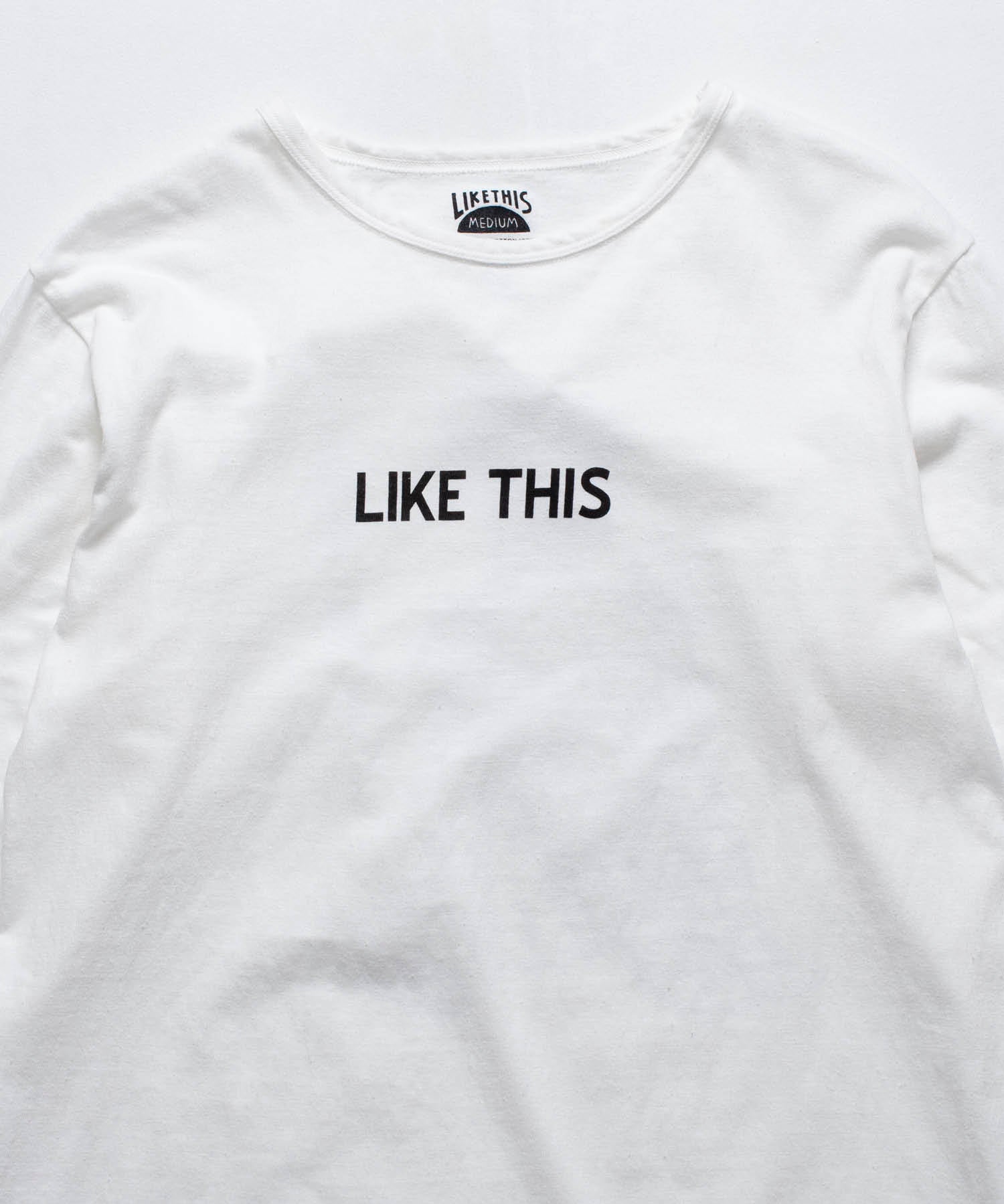 Recycle Organic Cotton Long Sleeve - Mummy Pappy | リサイクルオーガニックコットン ロングスリーブ | 清水将司 | MASASHI SHIMIZU