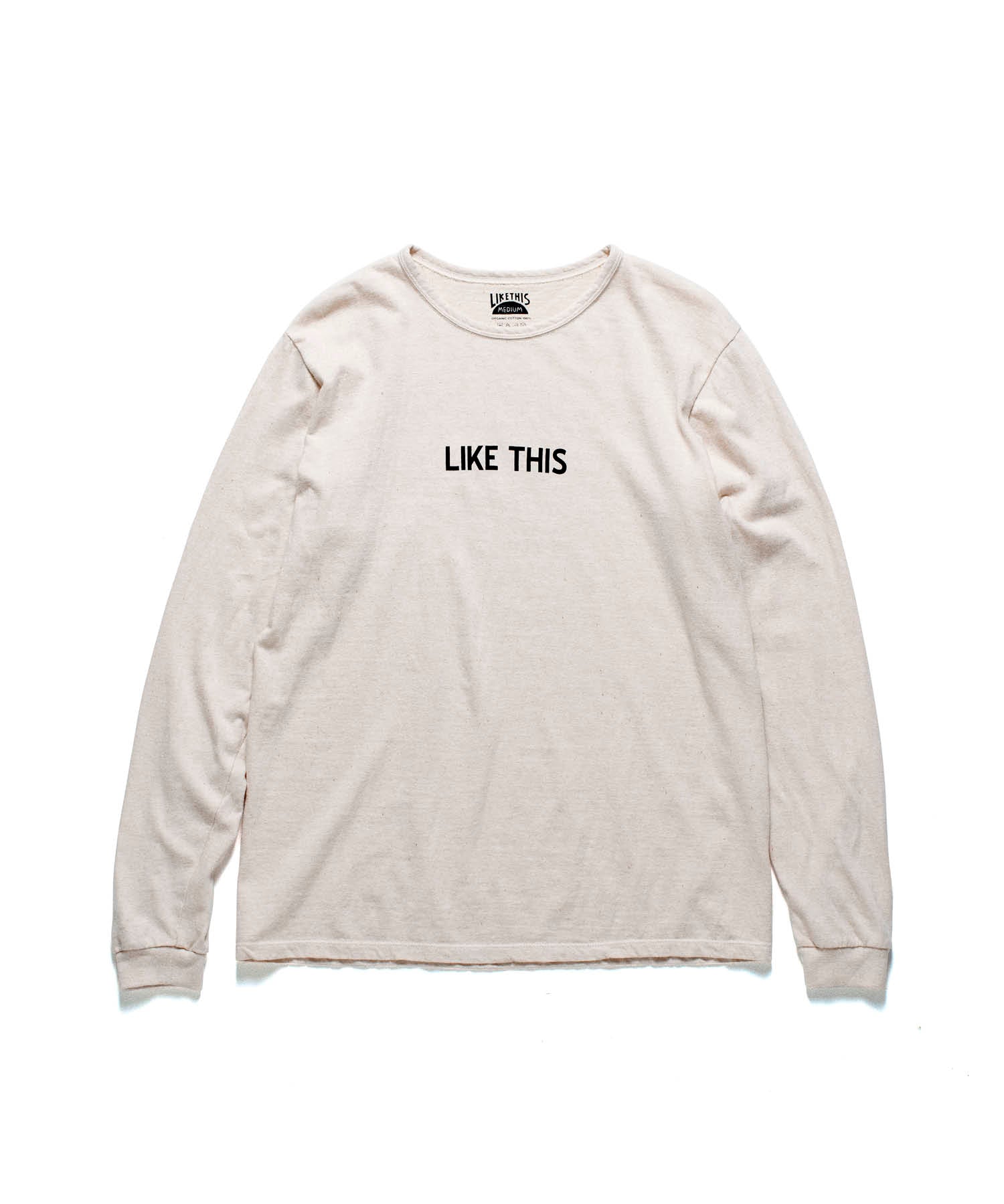 Recycle Organic Cotton Long Sleeve - Mummy Pappy | リサイクルオーガニックコットン ロングスリーブ | 清水将司 | MASASHI SHIMIZU