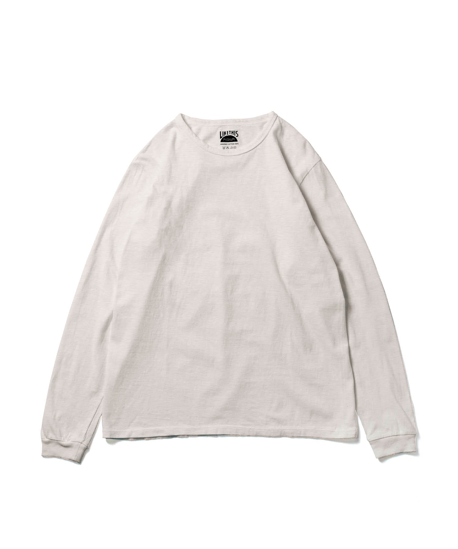 Recycle Organic Cotton Long Sleeve | リサイクルオーガニックコットンロングスリーブ | 日本製 | 吊り編み