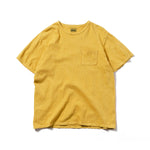 Recycle Organic Cotton Mugwort Dye Pocket Tee | リサイクルオーガニックコットン ヨモギ染めポケットTシャツ | ボタニカルダイ | 草木染め